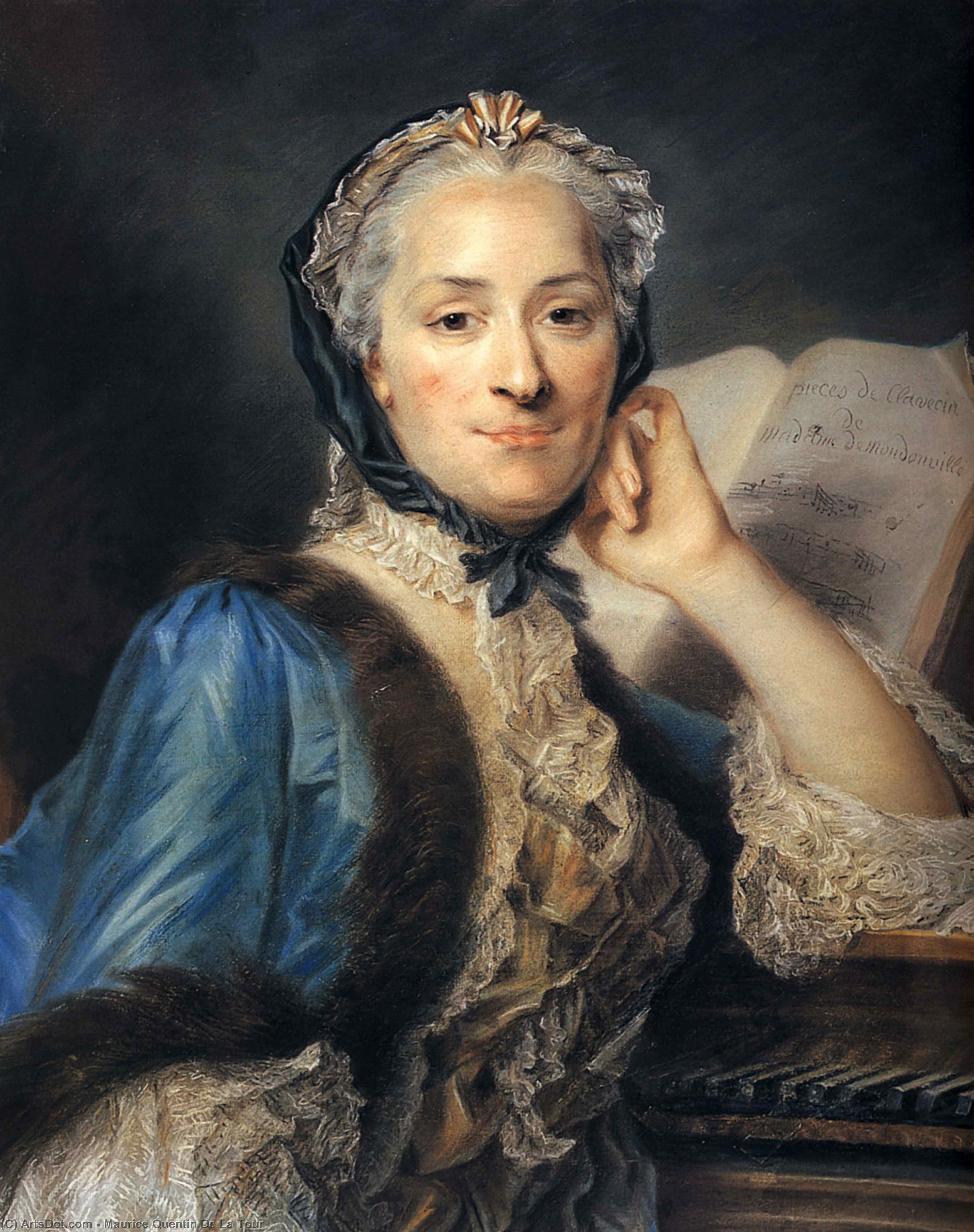 Madame De Mondonville — Maurice Quentin De La Tour