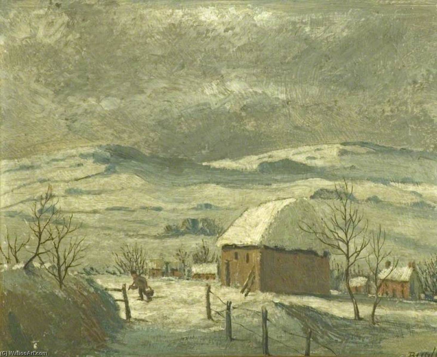 Winter Landscape — George William Bissill