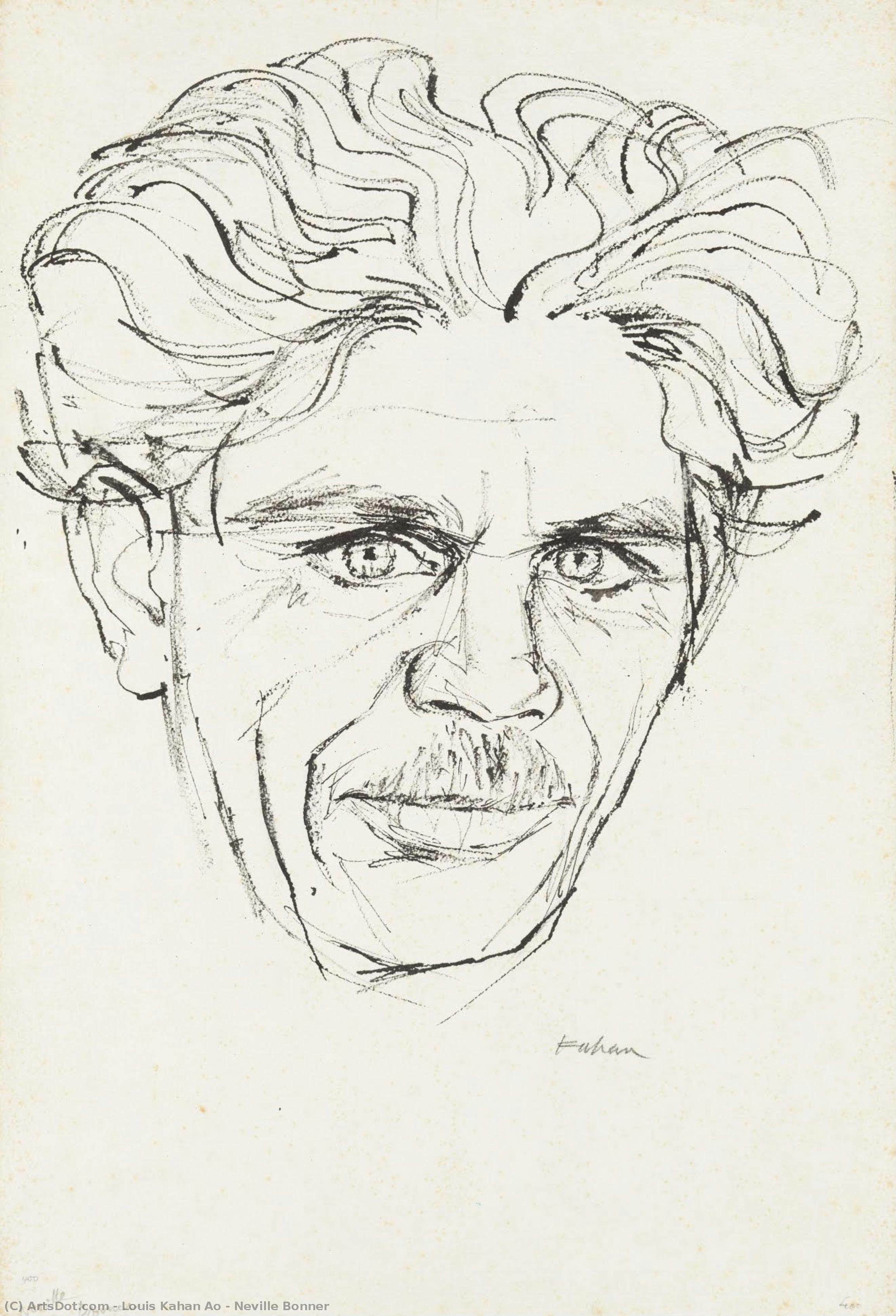 Neville Bonner — Louis Kahan Ao