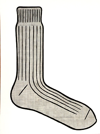 Sock — Рой Лихтенштейн