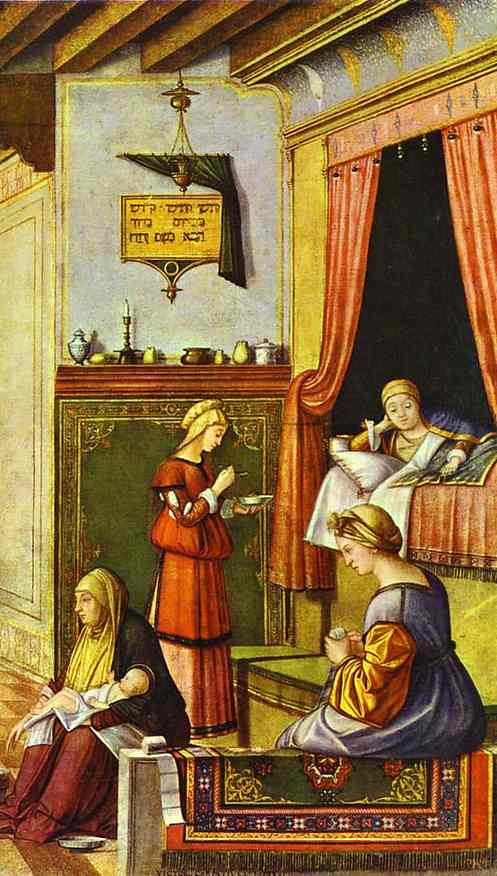 Birth Of The Virgin — Vittore Carpaccio