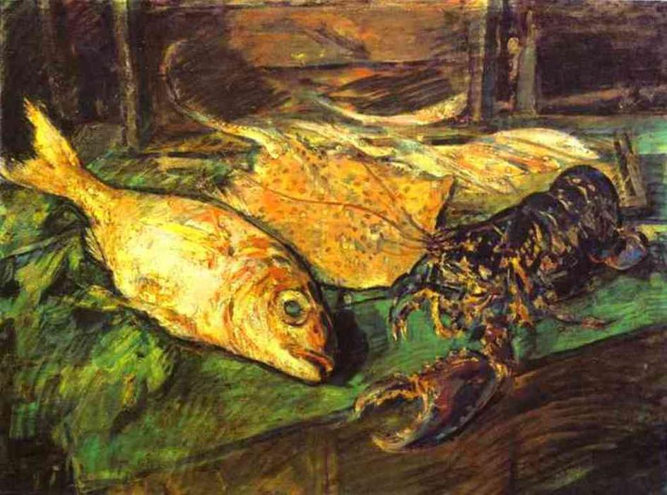 Still Life With Lobster — Konstantin Alexeievitch Korovin