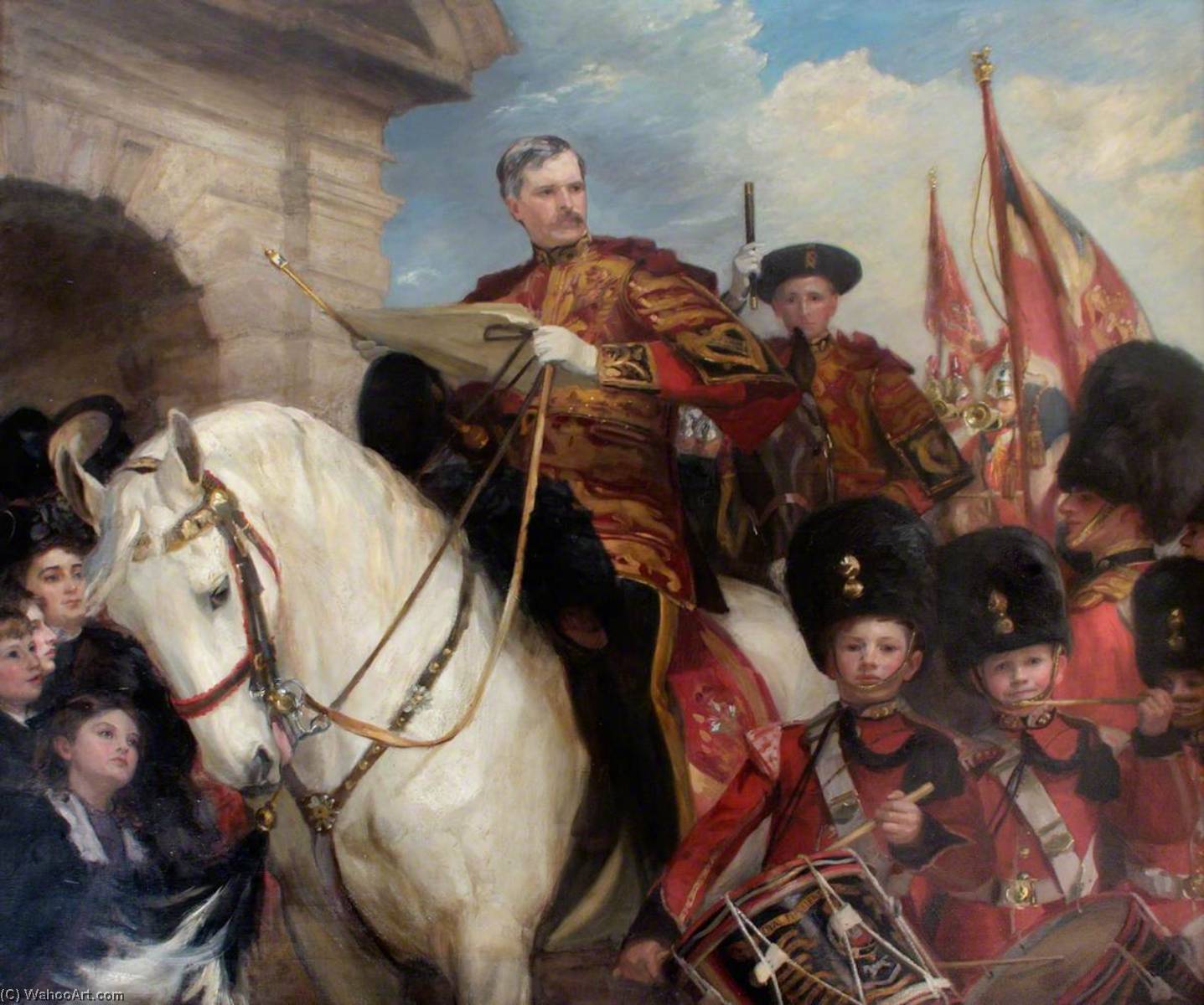 Proclamation Of The Accession To The Throne Of His Majesty King George V At Dublin, June 1911 — Henry Harris Brown