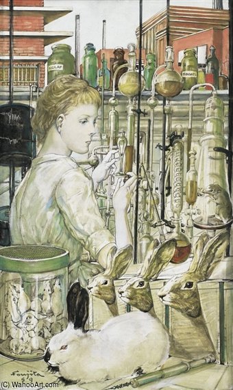 La Laborantine — Léonard Tsuguharu Foujita