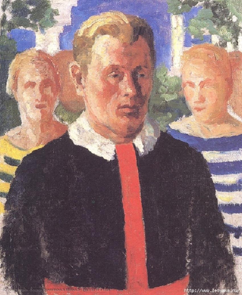 Portrait Of A Man — Kazimir Malevich