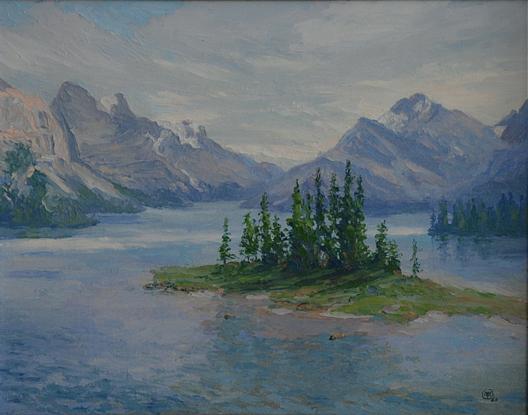 Boat Trip From Brusters Camp, (painting) — Mary Agnes Yerkes