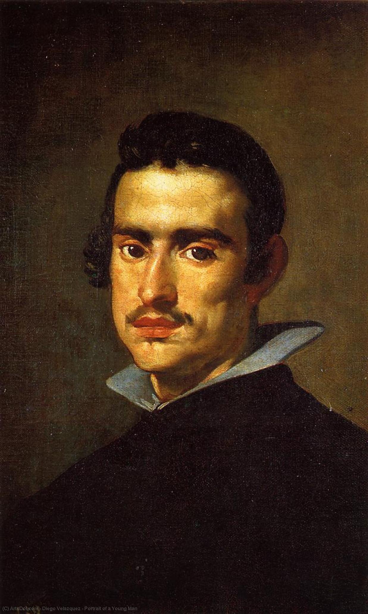 Portrait Of A Young Man — Diego Velázquez