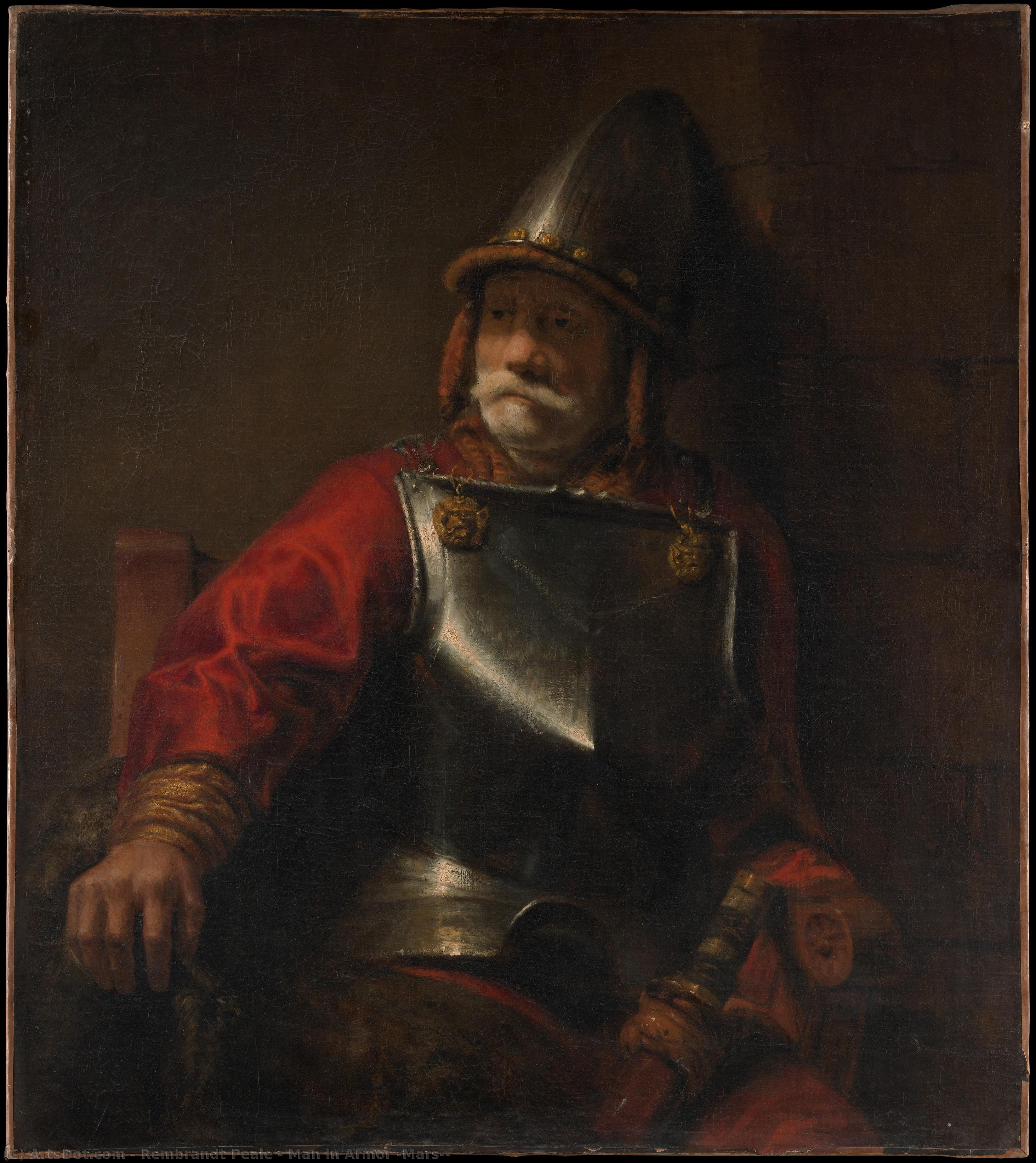 Man In Armor (mars?) — Rembrandt Peale