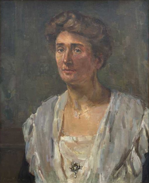 Portrait Of Henriëtte Van Heukelom-van Den Brandeler — Floris Verster