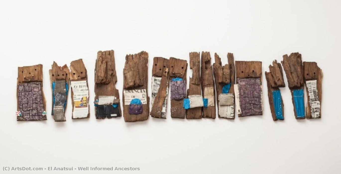 Well Informed Ancestors — El Anatsui