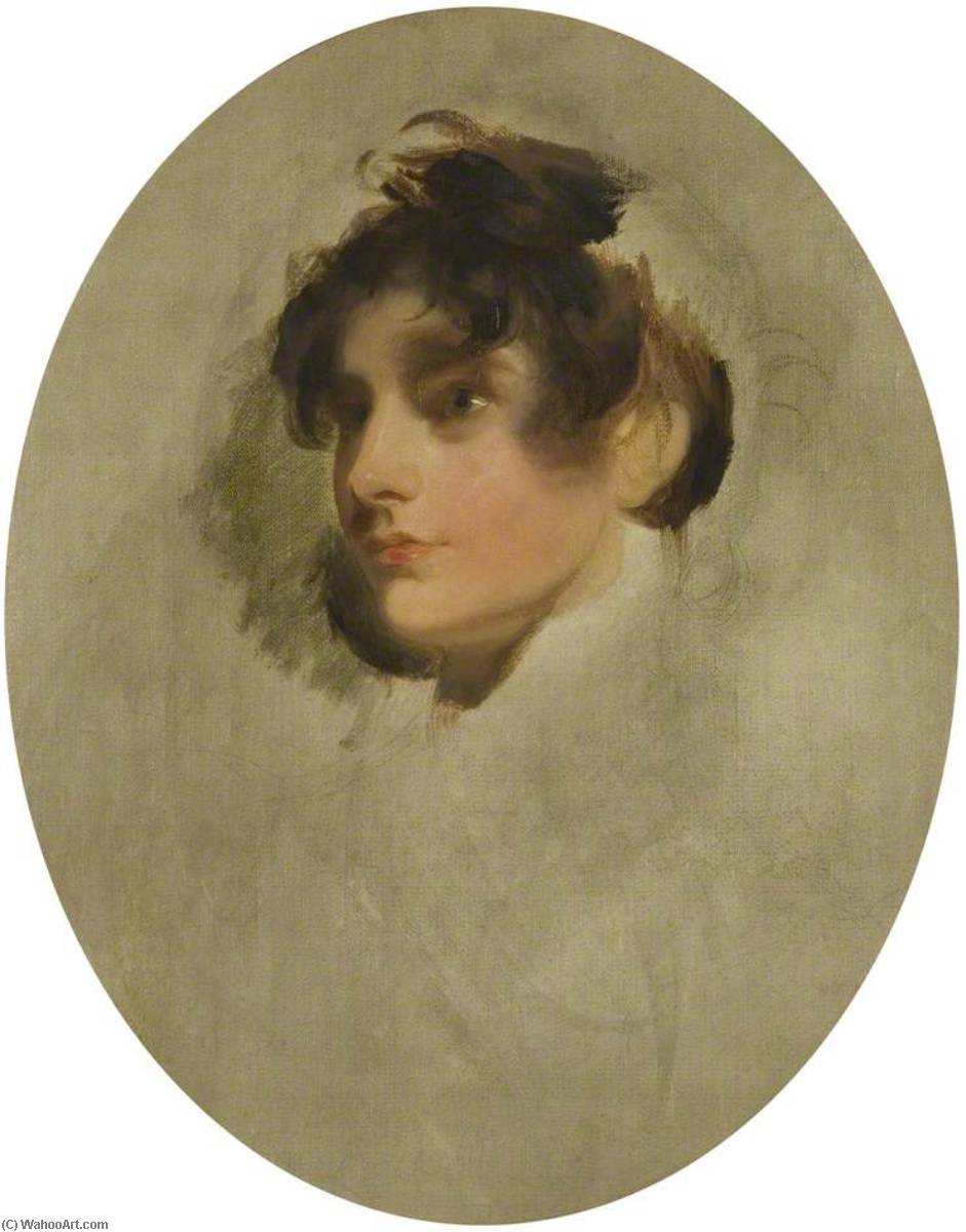 Head Of An Unknown Young Woman — Sir Thomas Lawrence