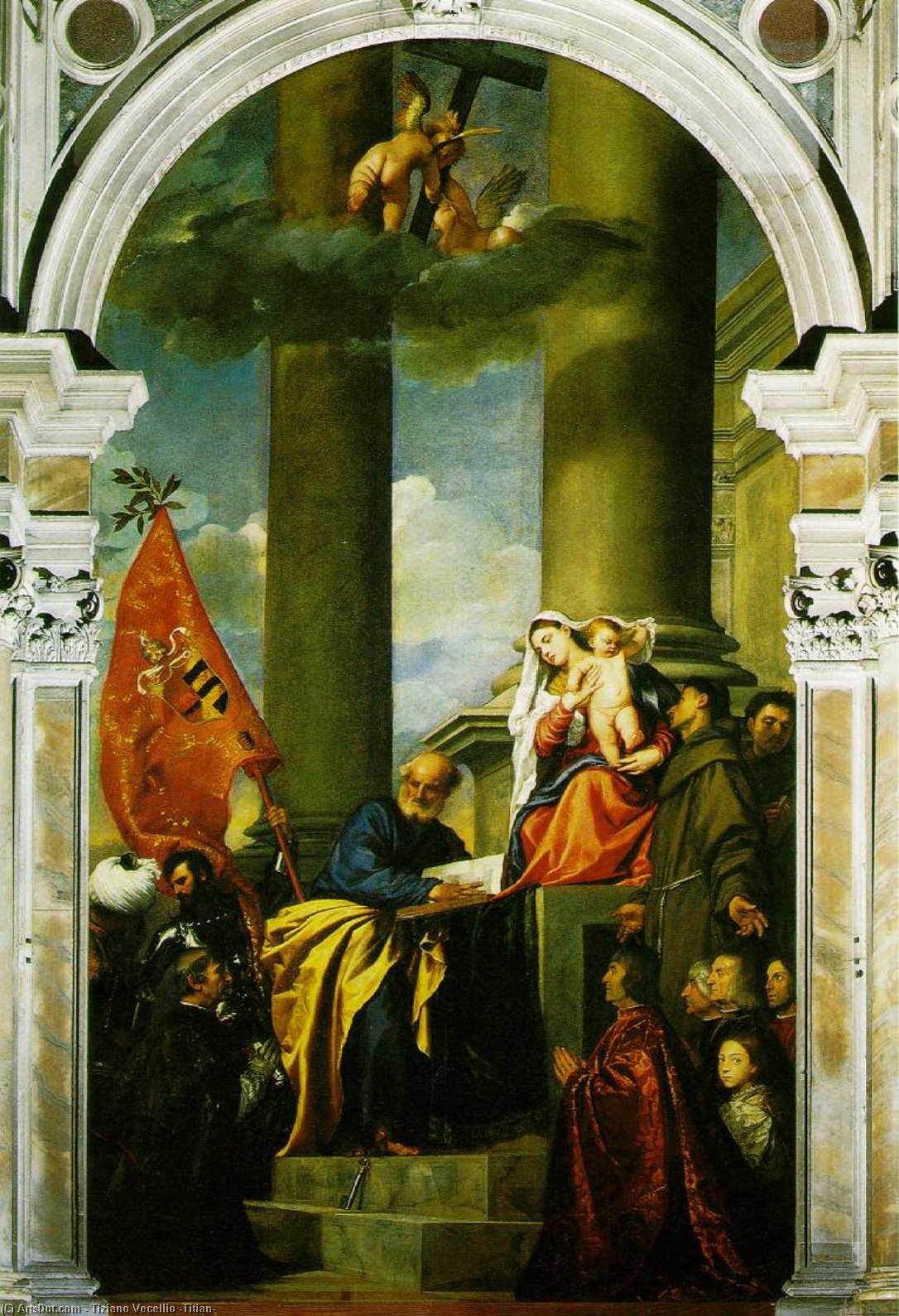 Madonna Pesaro — Titian