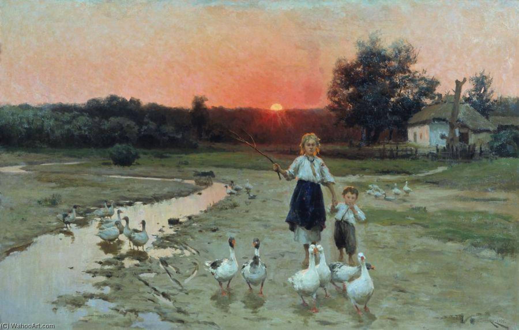 Evening — Nikolai Pimonenko