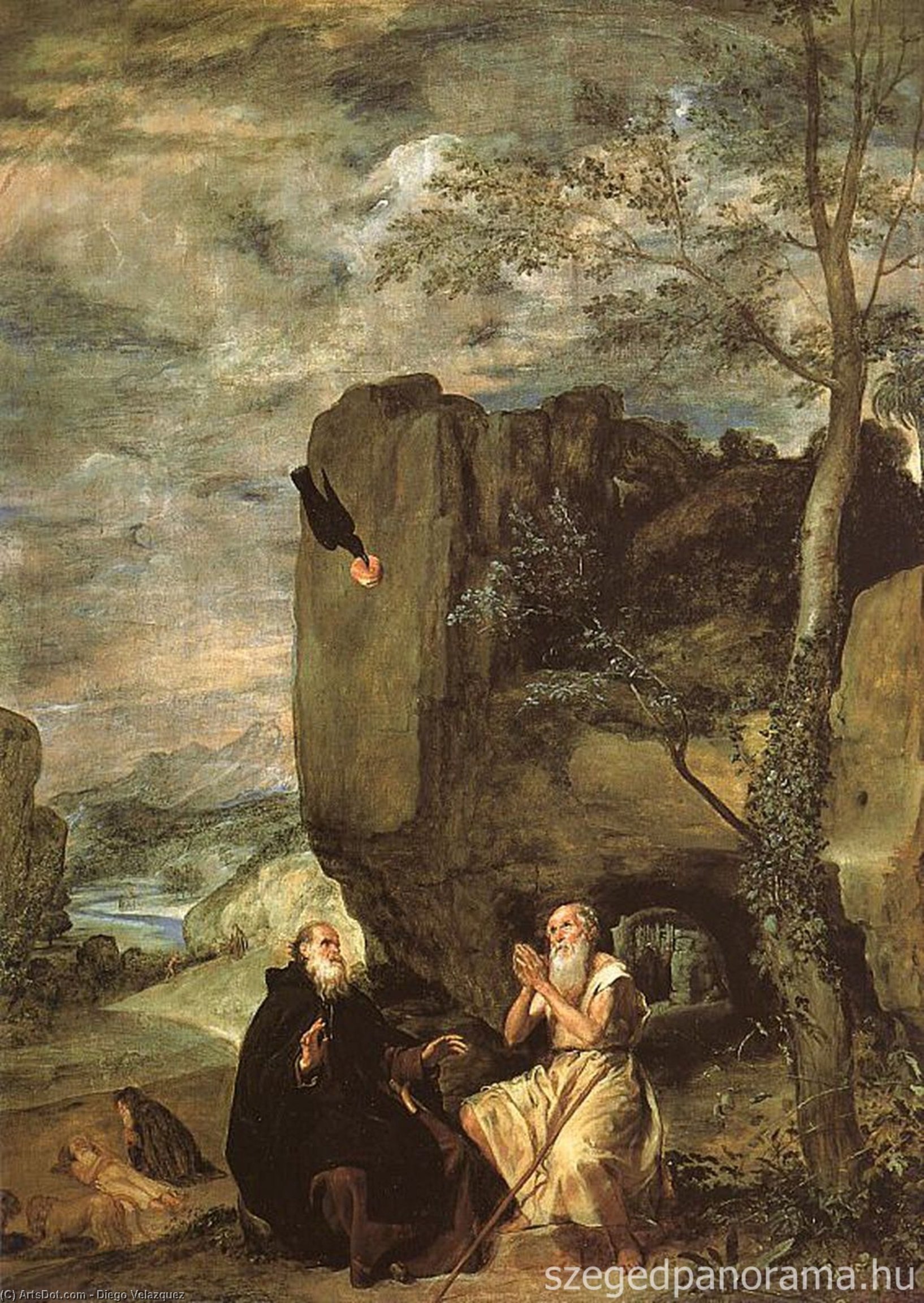 Saint Anthony Abbot ^ Saint Paul The Hermit — Diego Velázquez