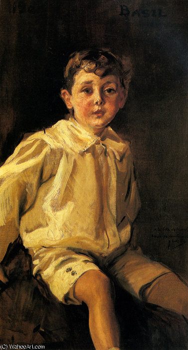 A Portrait Of Basil Mundy — Joaquín Sorolla Y Bastida