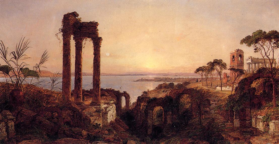 The Bay Of Naples — Jasper Francis Cropsey