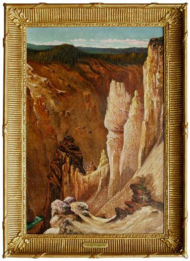Eagles Nest, Yellowstone, (painting) — Grafton Tyler Brown