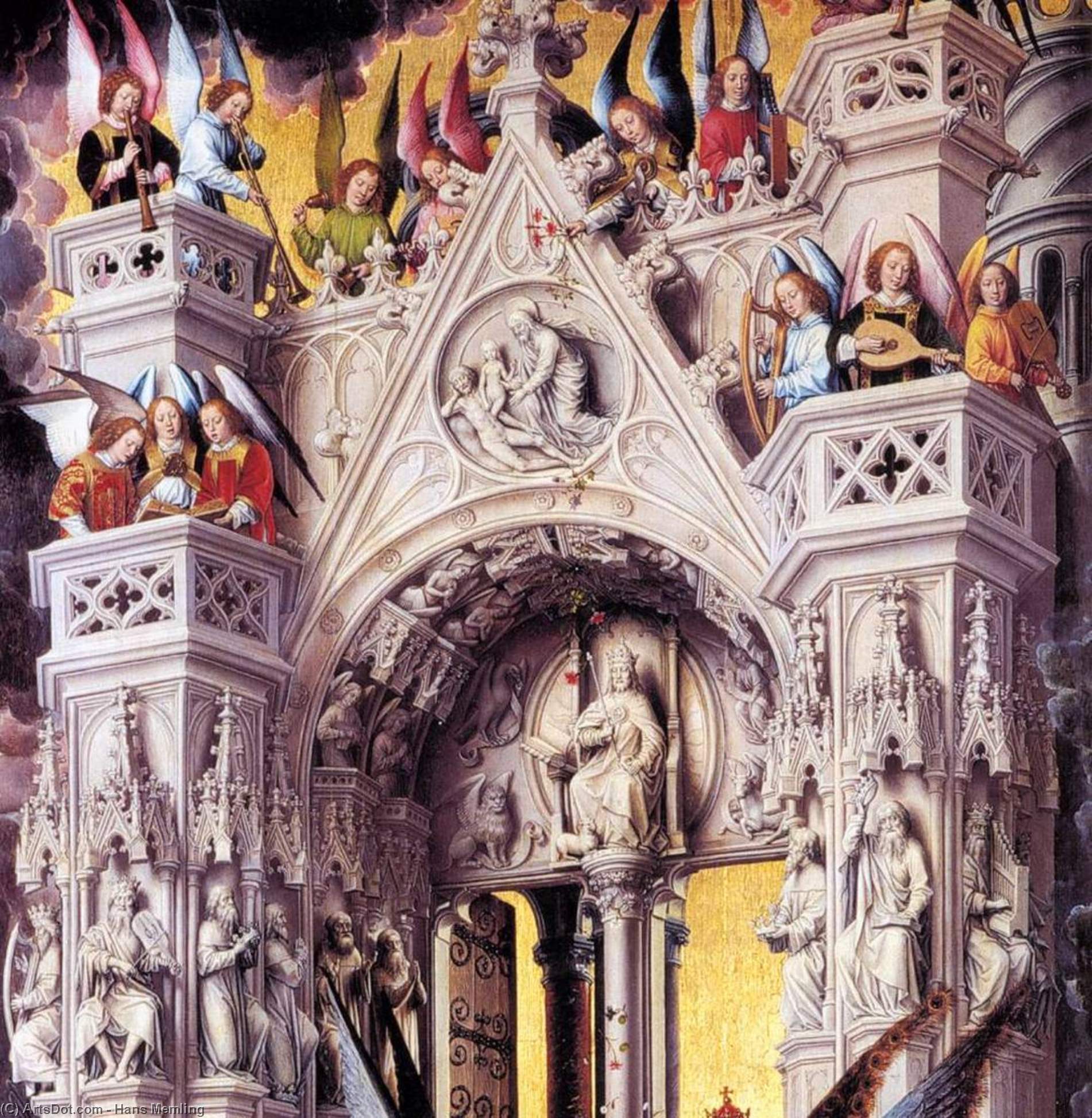 Tríptico Del Juicio Final (detalle) (18) — Hans Memling
