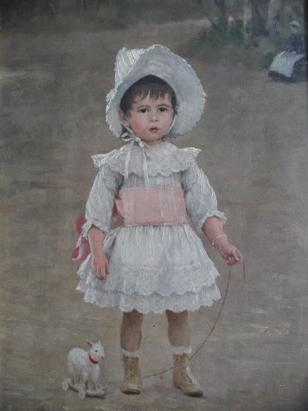 Simone Au Bois De Boulogne — Édouard Debat-ponsan