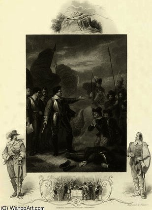 Cromwell Suppressing The Mutiny In The Army — Robert Smirke