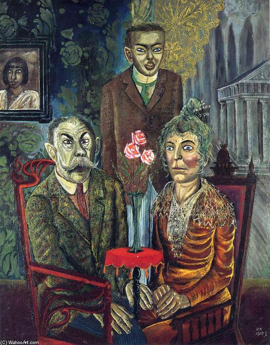 The Family Of The Painter Adalbert Trillhaase — Otto Dix