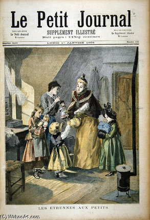 New Year's Presents For The Children — Oswaldo Tofani
