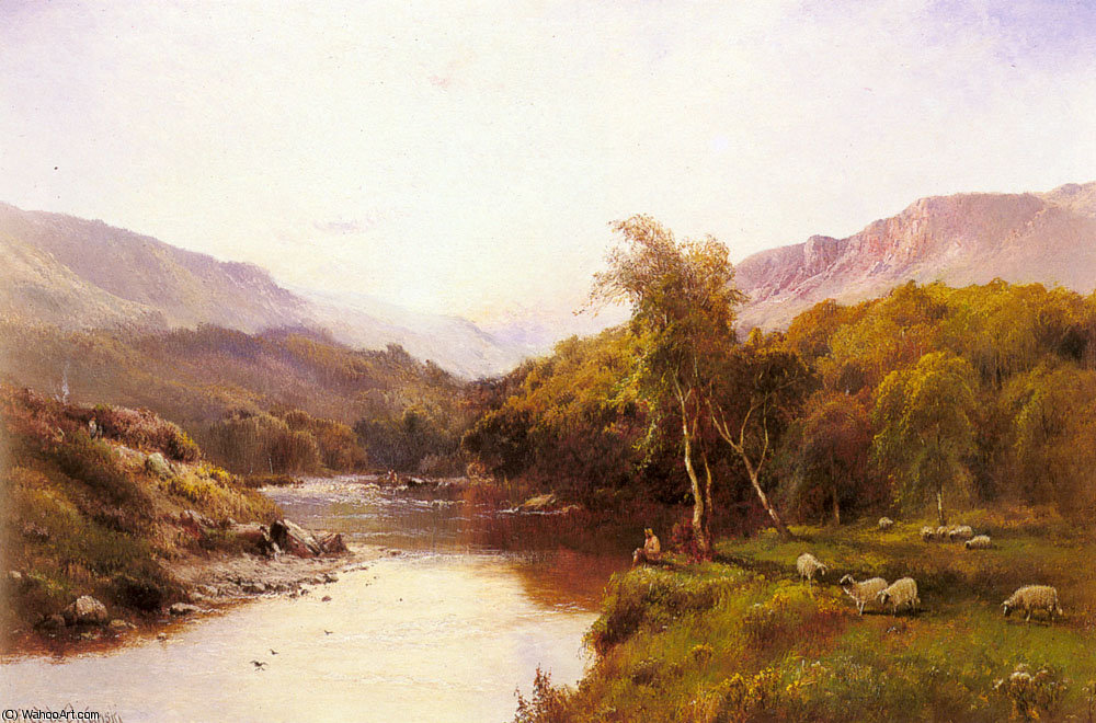 Tyn-y-groes, The Golden Valley — Alfred De Breanski Senior