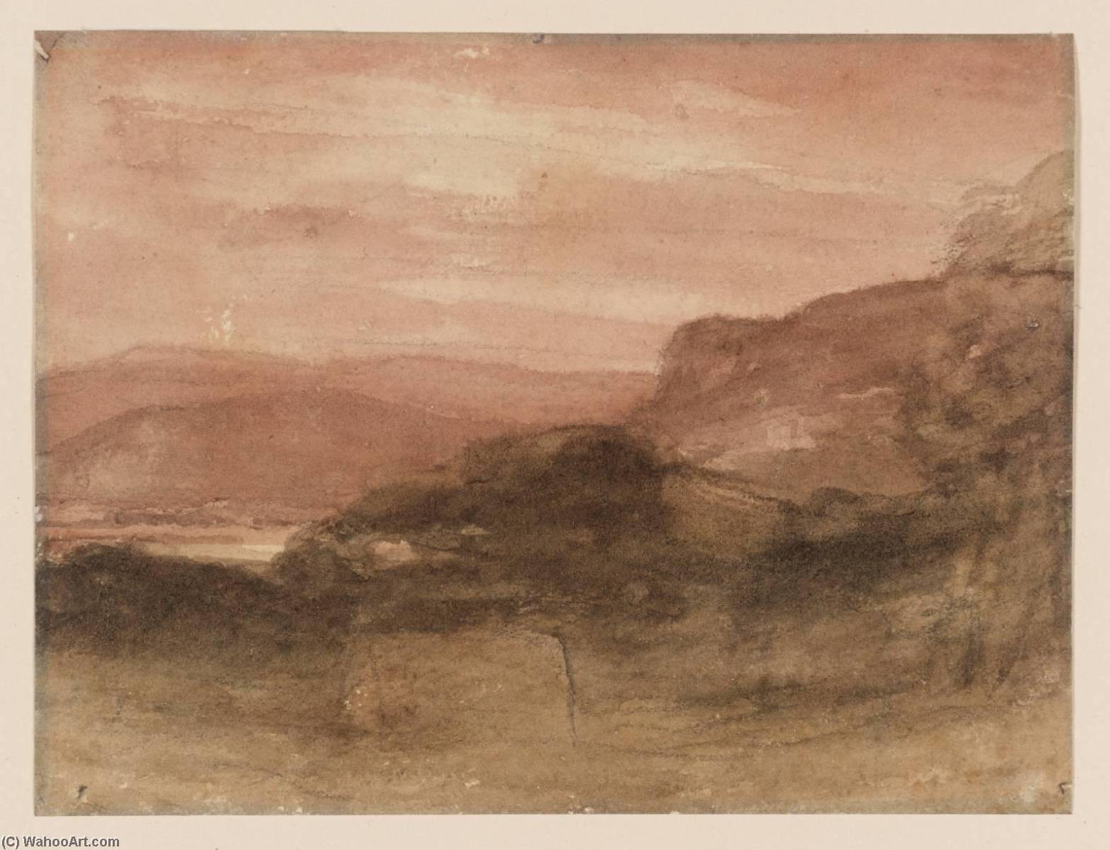 Landscape In The Lake District — ジョン・コンスタブル