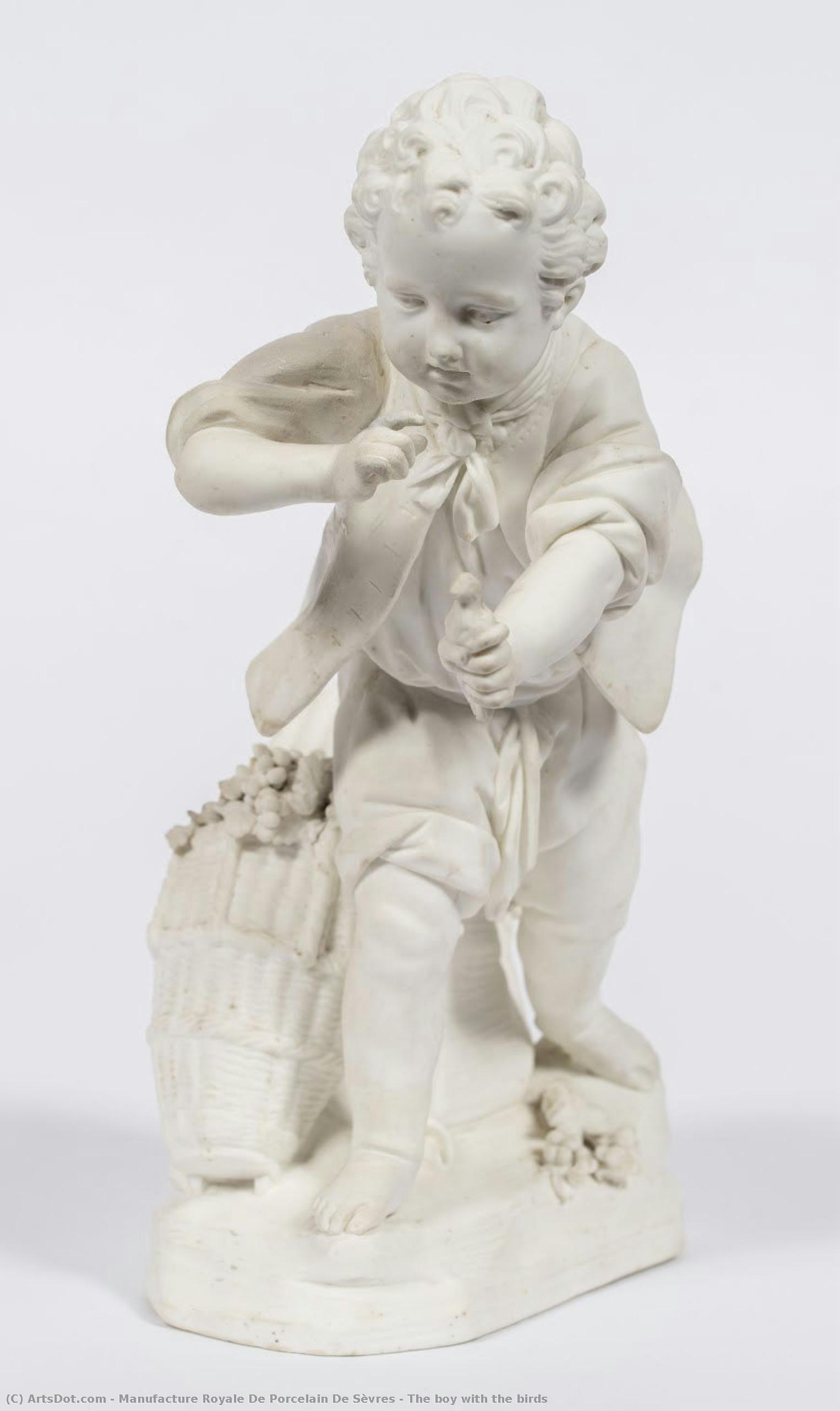 The Boy With The Birds — Manufacture Royale De Porcelain De Sèvres