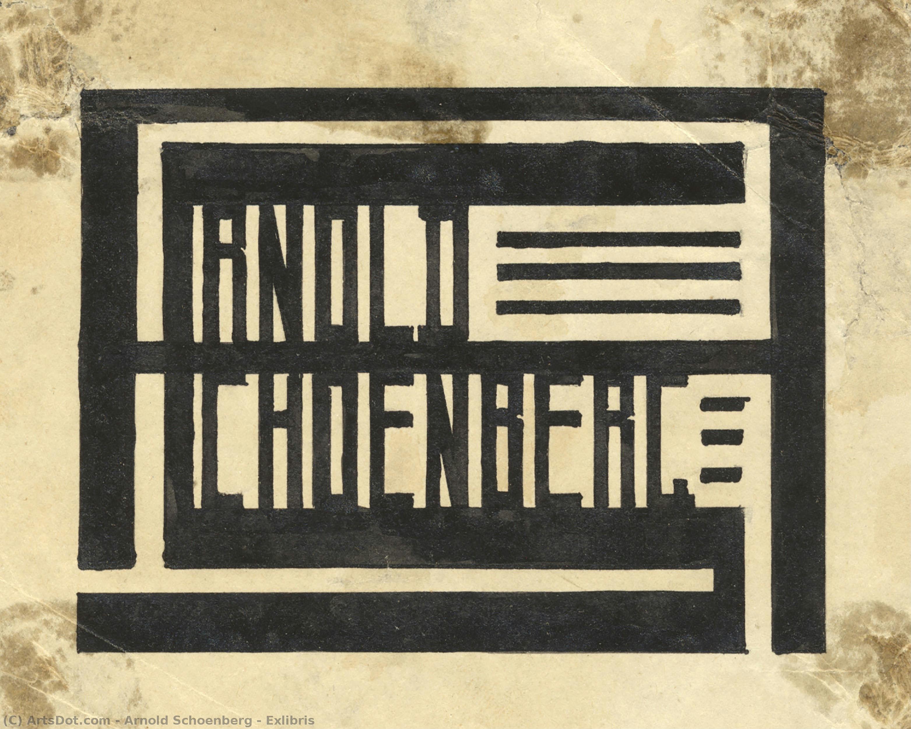Exlibris — アーノルド・シェーンベルク