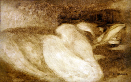 Sleeping Woman — Eugène Anatole Carrière