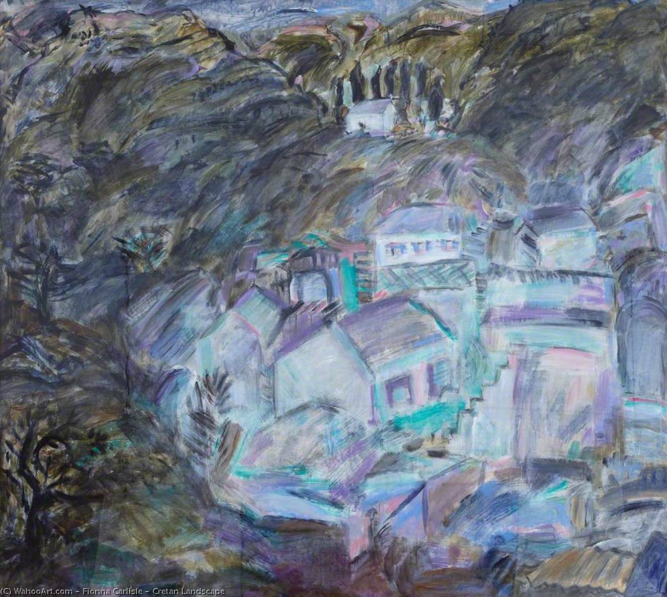 Cretan Landscape — Fionna Carlisle