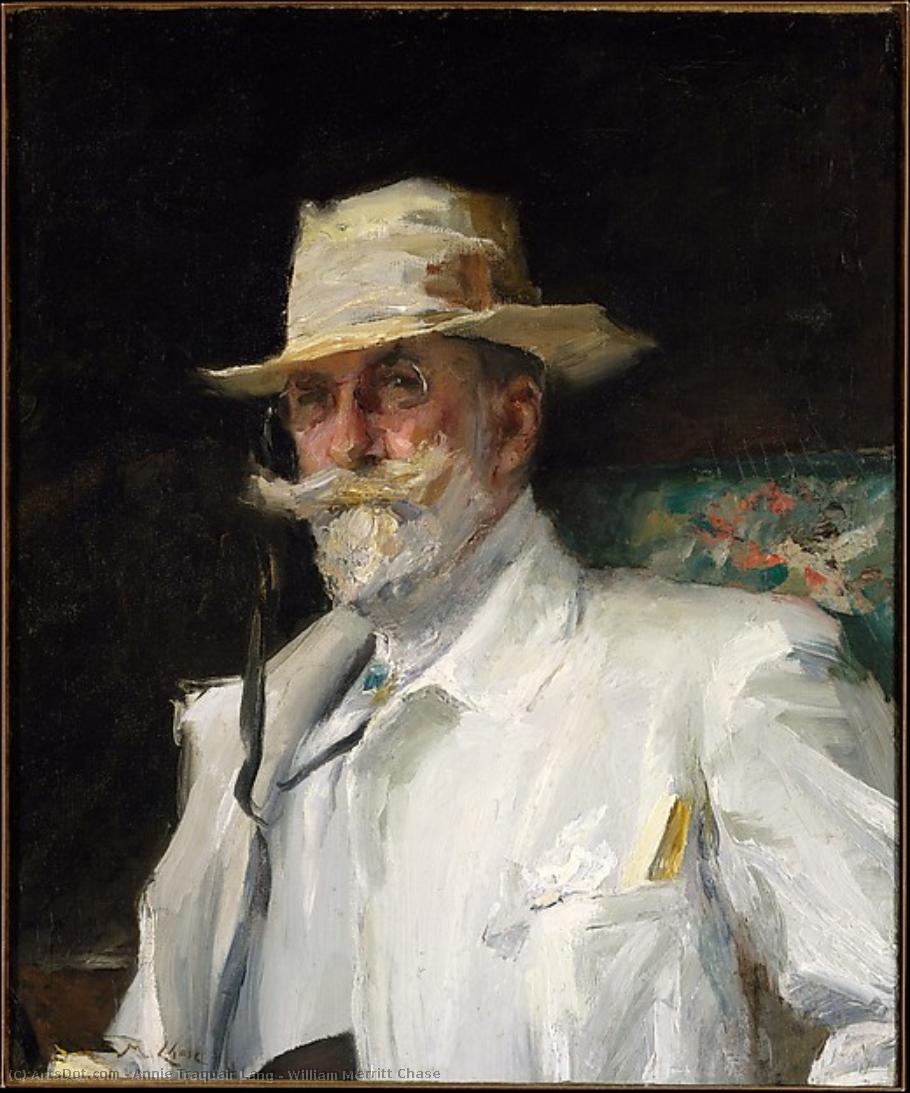 William Merritt Chase — Annie Traquair Lang