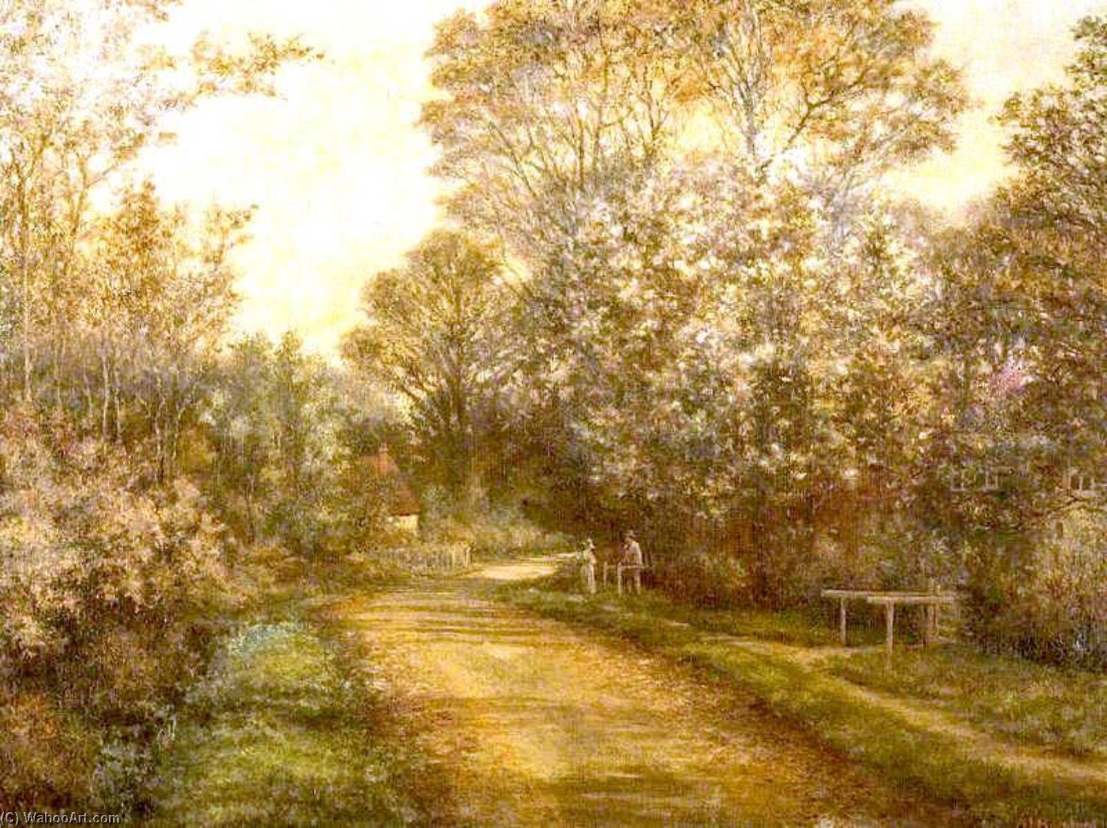 The Falling Of The Leaf — Alfred John Bamford