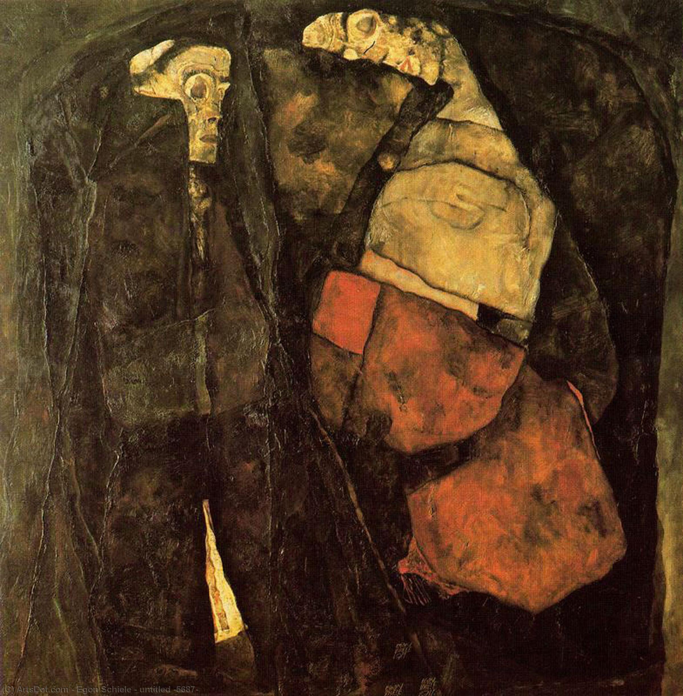 Untitled (5687) — Шиле