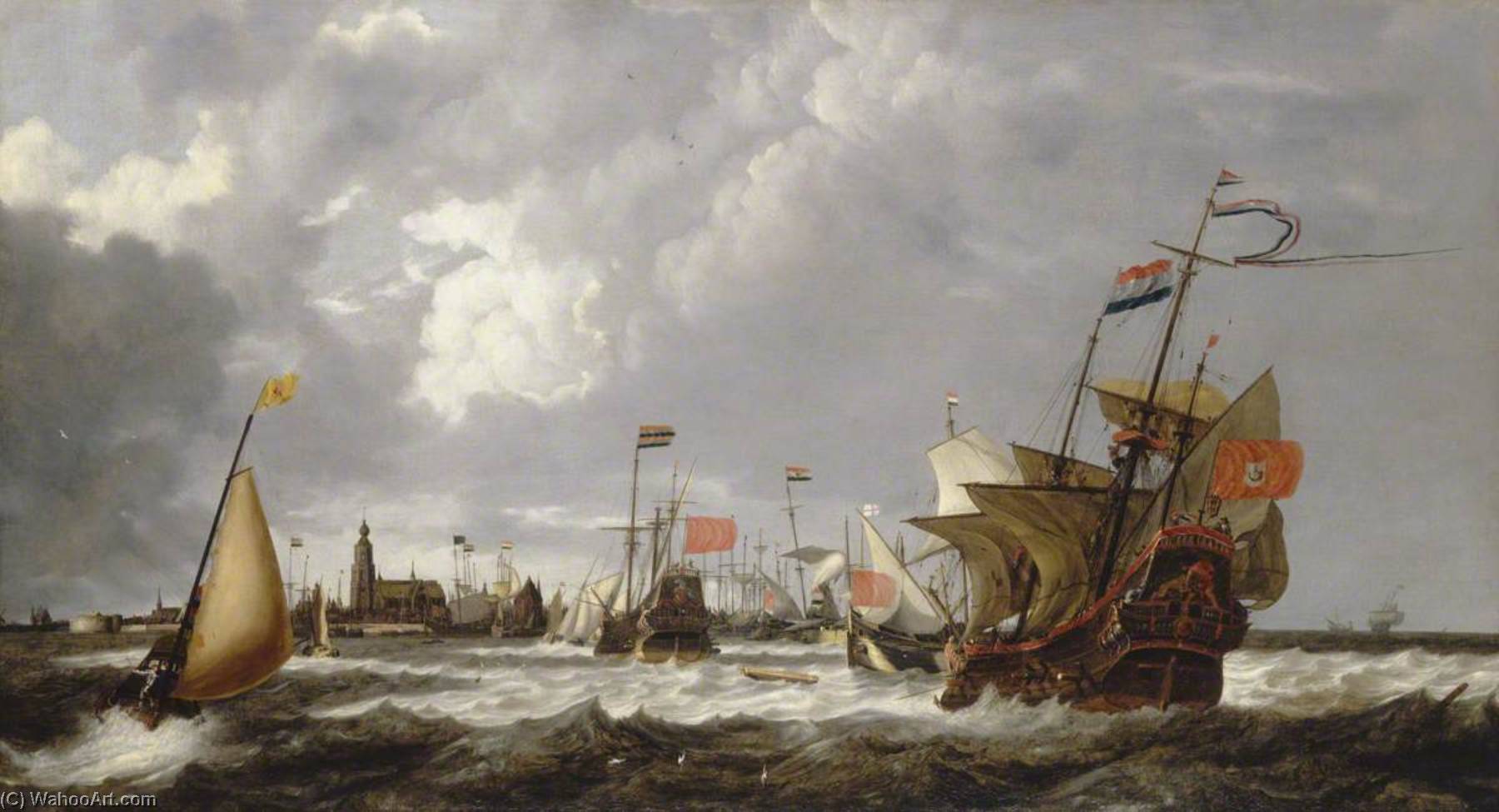 The 'hercules' And 'eenhorn' Off Hoorn — Bonaventura I Peeters