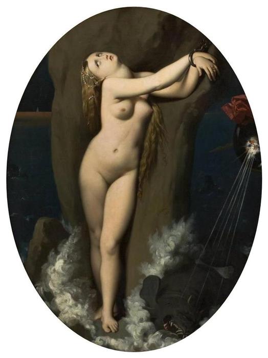 Angelica In Chains — Jean-auguste-dominique Ingres