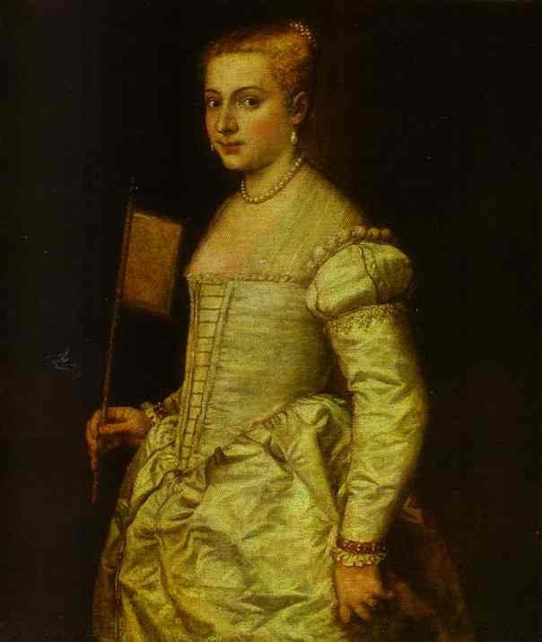 Portrait Of A Lady In White — Titian