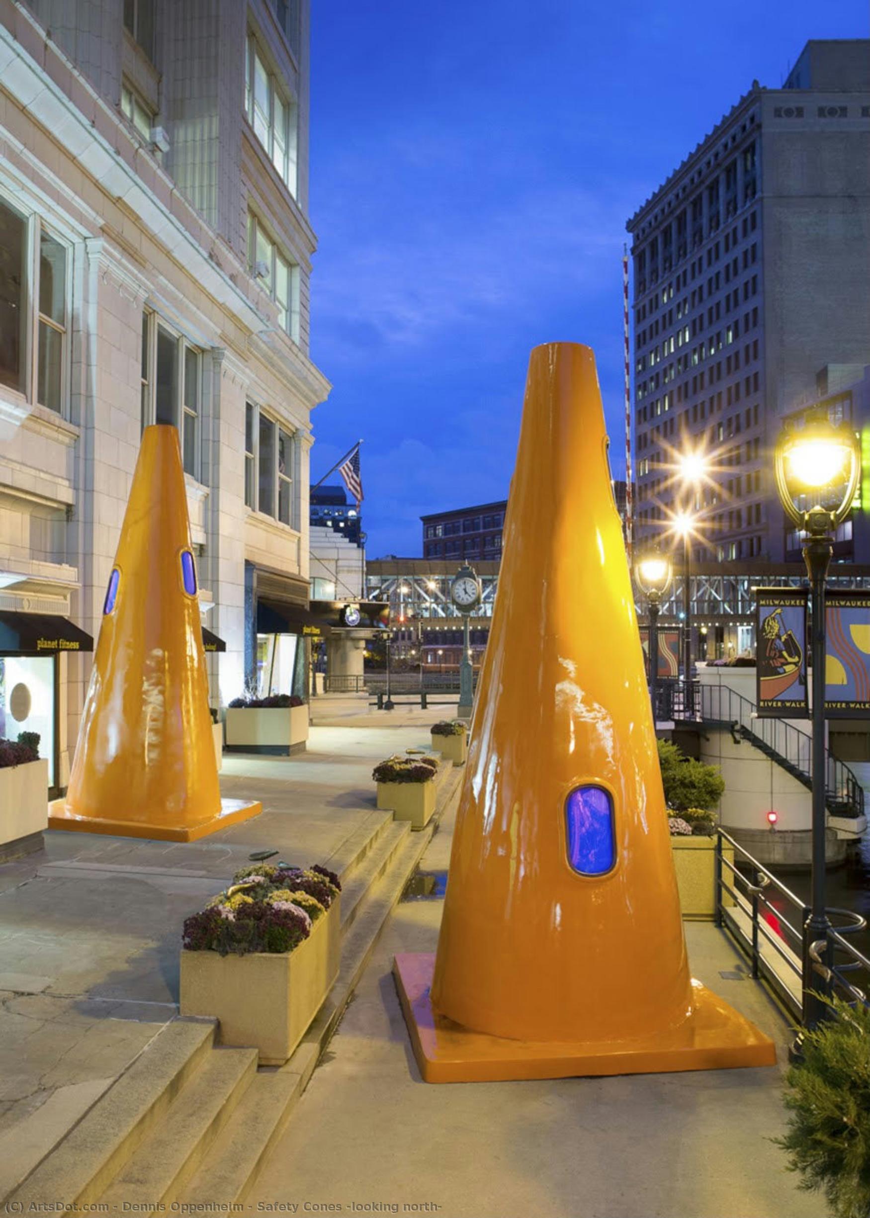 Safety Cones (looking North) — Denis Openhajm