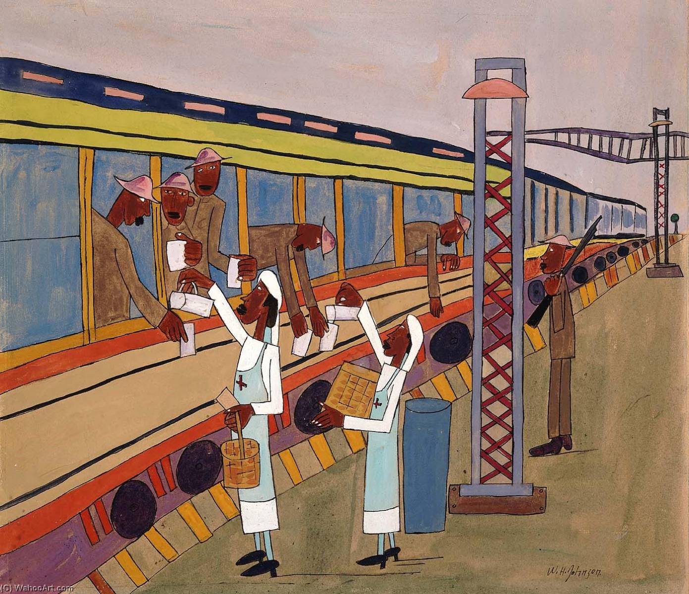 War Voyage — William H. Johnson