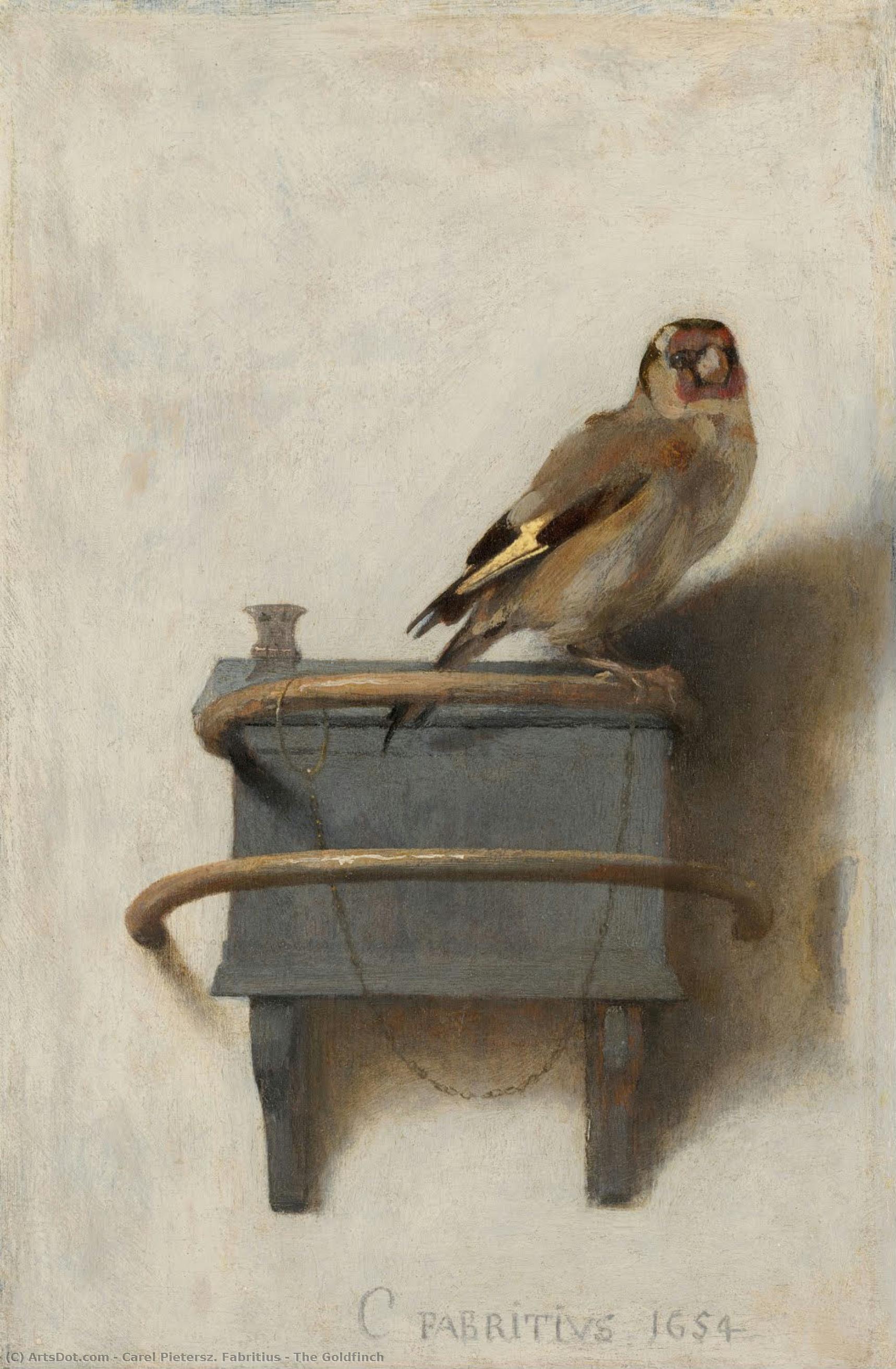 The Goldfinch — Carel Pietersz. Fabritius