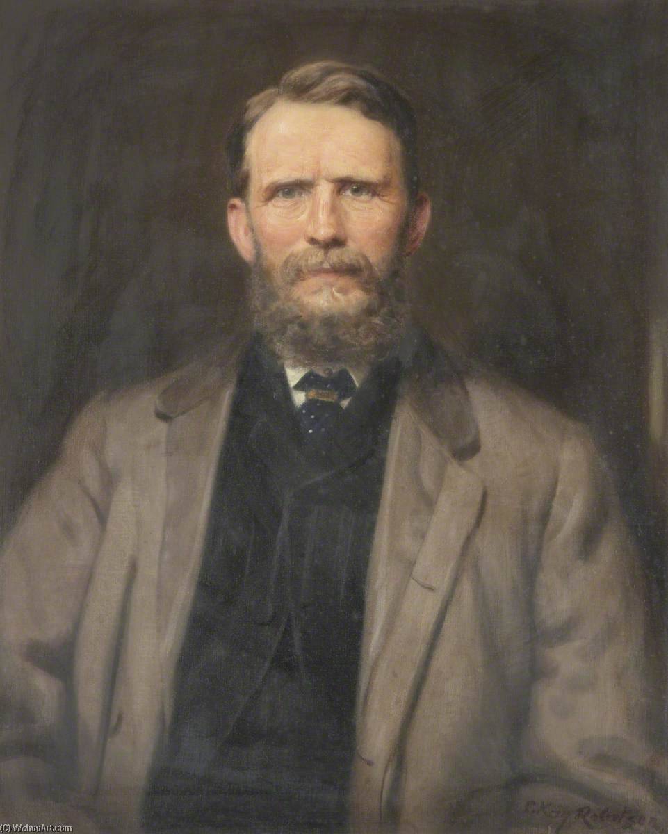 Portrait Of A Man With A Beard — Charles Kay Robertson