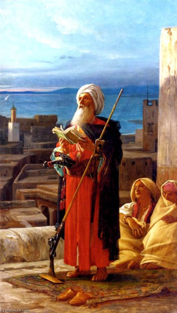 La Priere Du Soir A Tanger — Jean Jules Antoine Lecomte Du Nouy