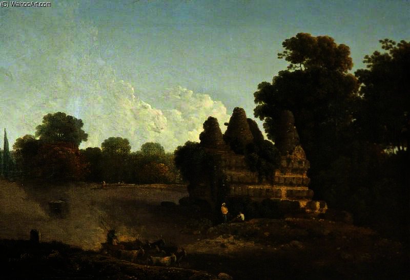 Tomb Of The Horatii And Curatii, Near Albano, Italy — Richard Wilson