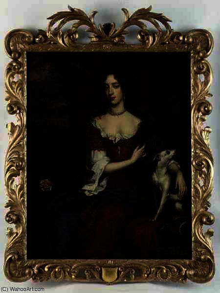 Portrait Of Mary Of Modena , Second Wife Of James Ii — Willem Wissing