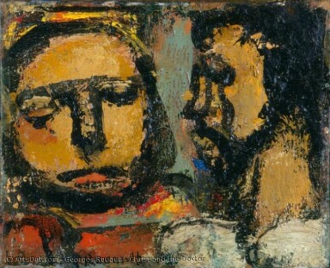 Christ And The Doctor — Georges Rouault
