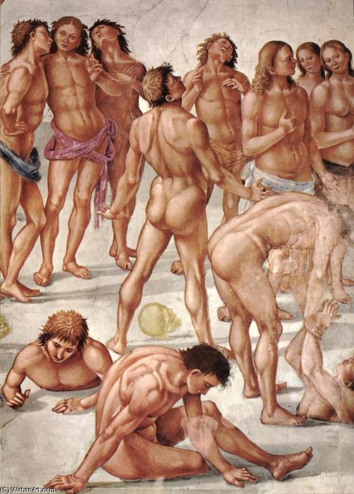 Resurrection Of The Flesh (detail) (10) — Luca Signorelli