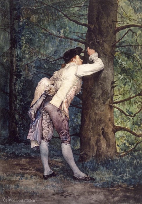 The Lover — Etienne Prosper Berne Bellecour