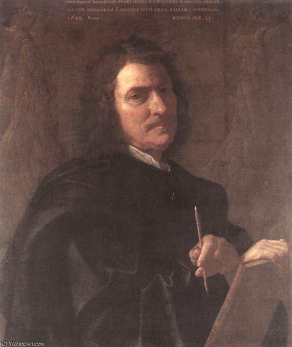 Self Portrait — Николай Пуссен