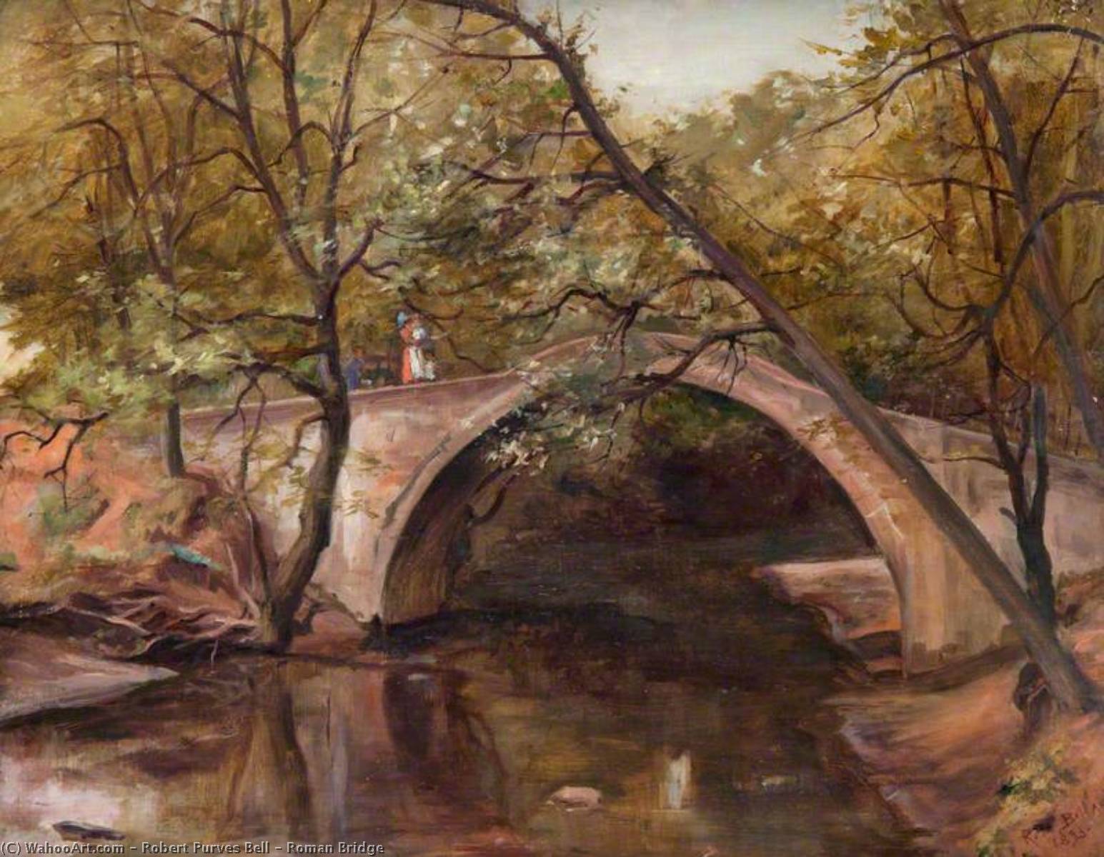 Roman Bridge — Robert Purves Bell